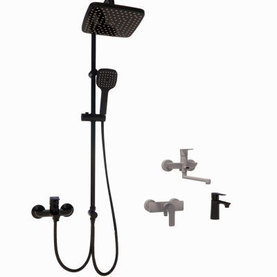 现代水龙头金属水龙头花洒卫浴用品五金构件不锈钢水龙头