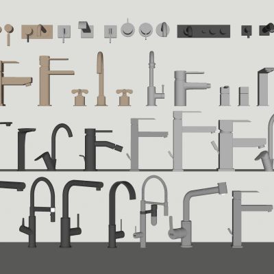 现代水龙头不锈钢水龙头龙头开关卫浴用品