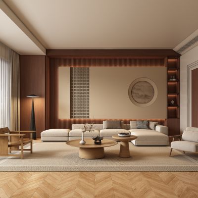 中古风客厅沙发