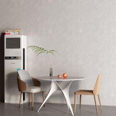 现代休闲桌 洽谈桌 落地空调