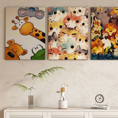 动物卡通装饰画挂画