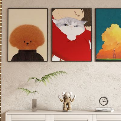 现代动物卡通装饰画挂画