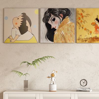 现代人物装饰画挂画