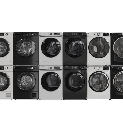 现代洗衣机 洗烘一体机 壁挂洗衣机 烘干机 滚筒洗衣机 洗衣机组合