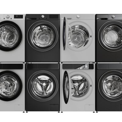 现代洗衣机 洗烘一体机 壁挂洗衣机 烘干机 滚筒洗衣机 洗衣机组合