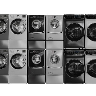 现代洗衣机 洗烘一体机 壁挂洗衣机 烘干机 滚筒洗衣机 洗衣机组合