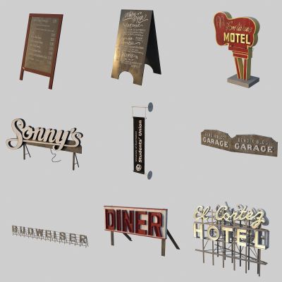 广告牌 展示牌 户外大型广告牌