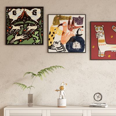 现代抽象装饰画挂画