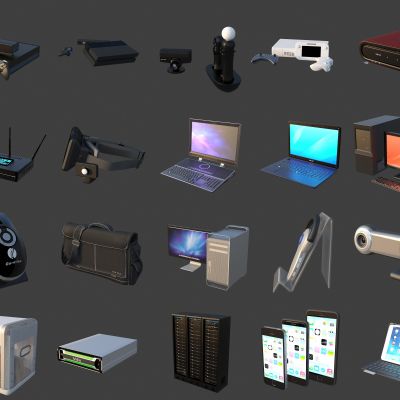 数码产品 游戏手柄机 笔记本台式电脑 无线鼠标 vr 路由器 苹果手机 iPad 投影仪