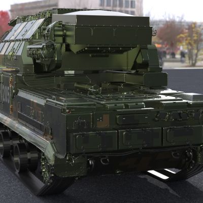 中国人民解放军道尔M1防空导弹系统工程车