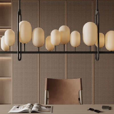 现代吊灯 球形吊灯 长条吊灯 餐厅吊灯