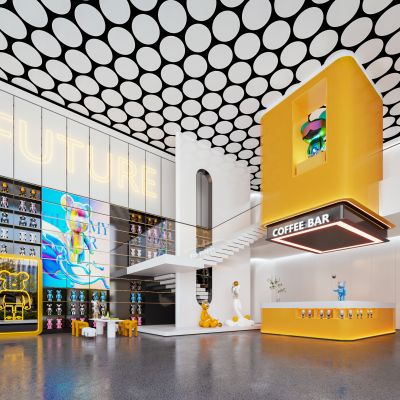 现代潮酷潮玩店