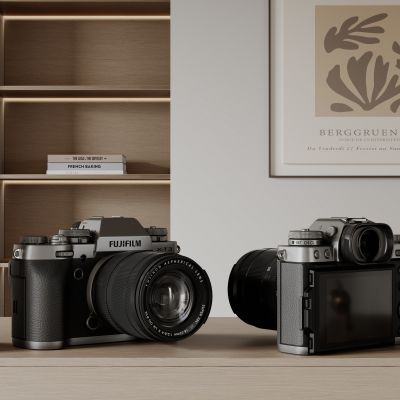 现代相机 单反相机 数码相机 照相机 相机组合