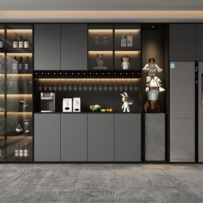 现代酒柜餐边柜