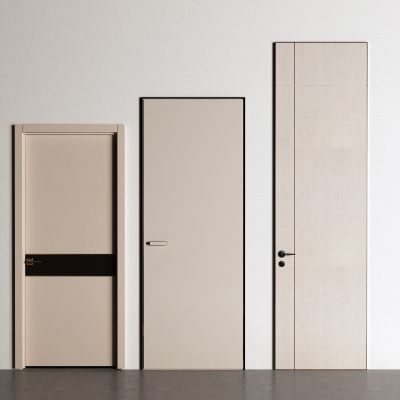 现代单开门 隐形门