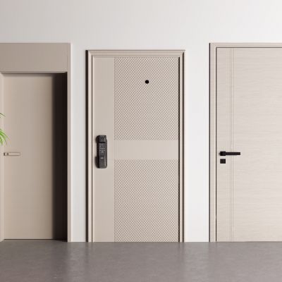 现代房门 通顶门 智能锁