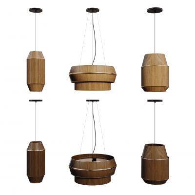 现代吊灯 圆形吊灯 木纹吊灯 组合吊灯 艺术吊灯