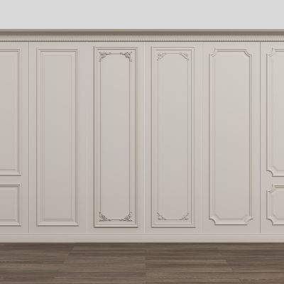 法式雕花护墙板_墙饰板_石膏线