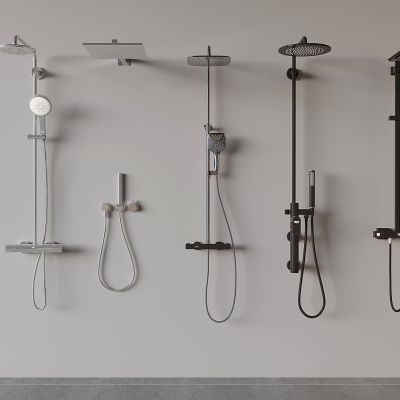 现代花洒淋浴组合 卫浴小件 开关组合 水龙头 花洒淋浴