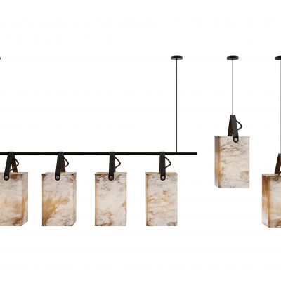 现代吊灯 大理石吊灯 餐厅吊灯 组合吊灯