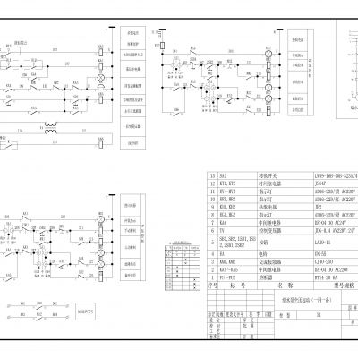 水泵原理图CAD给水排水泵热水循环
