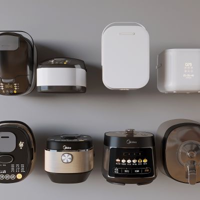 现代电饭锅 智能电饭煲 电压力锅 煮饭锅
