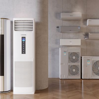 现代空调 立式空调 空调外机 墙挂式空调 圆柱空调