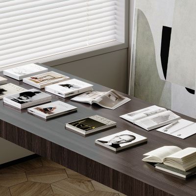  现代书本 书籍 书刊 图书 杂志 书本