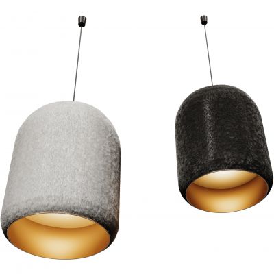 现代吊灯 羽毛吊灯 毛绒绒吊灯 侘寂吊灯