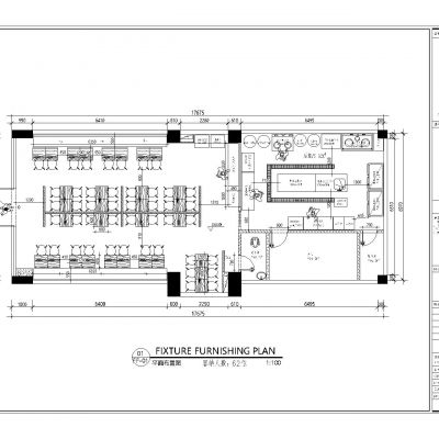 螺蛳粉CAD施工图+效果图