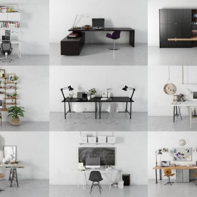 办公桌 书桌 学习桌 电脑桌