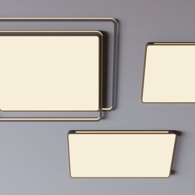 现代吸顶灯 客厅餐厅吸顶灯 方形吸顶灯