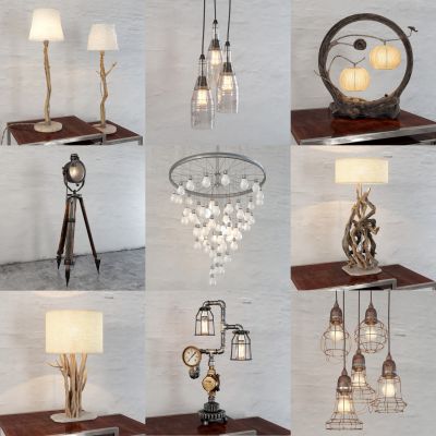 中式吊灯 台灯 落地灯 装饰灯 