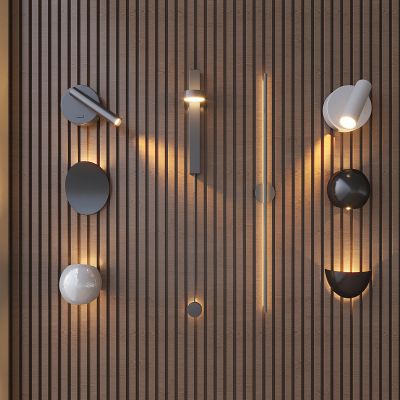 现代壁灯 阅读灯 转向 条形装饰壁灯