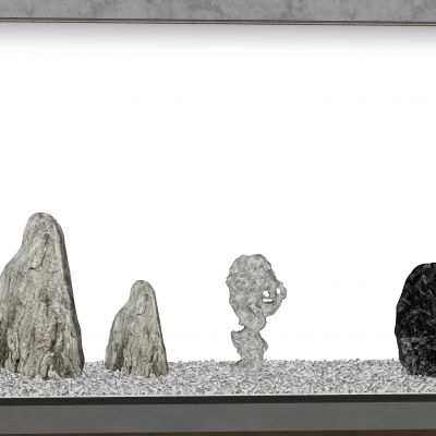 石头洗墙灯 石头背景墙