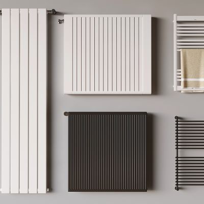 现代暖气片 取暖片 散热片 电加热毛巾架