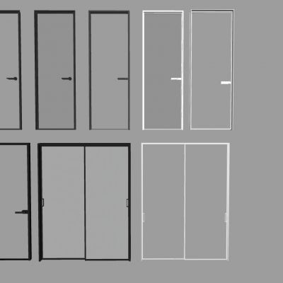 现代玻璃单开门 长虹玻璃平开门 长虹玻璃推拉门 移门 厨卫玻璃门
