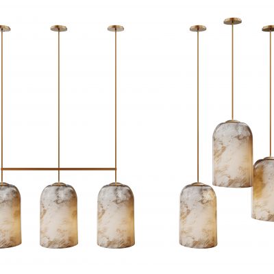 现代吊灯 大理石吊灯 餐厅吊灯 组合吊灯