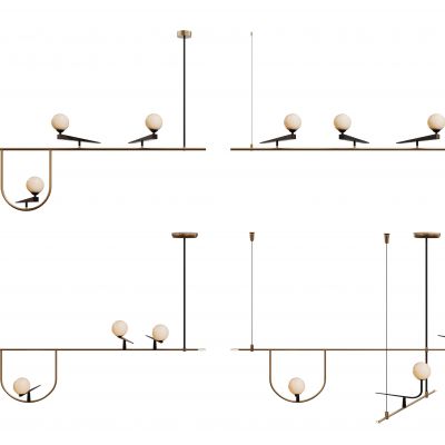 现代吊灯 圆形吊灯 球形吊灯 组合吊灯 长条吊灯