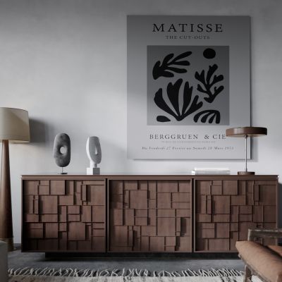 侘寂中古玄关柜 餐边柜 装饰柜 边柜 装饰摆件