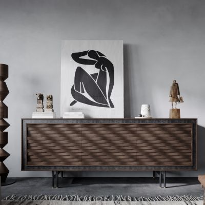 侘寂中古玄关柜 餐边柜 装饰柜 边柜 装饰摆件