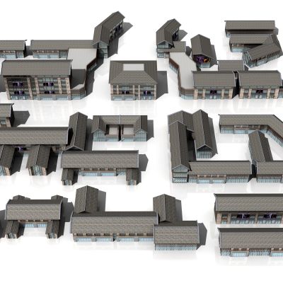 新中式 商业街 商业