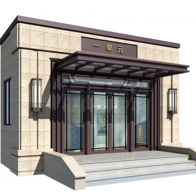 住宅 入户门 门厅 入口