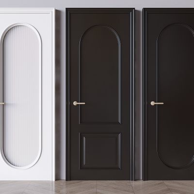 法式单开门 法式平开门 法式室内门 法式玻璃单开门