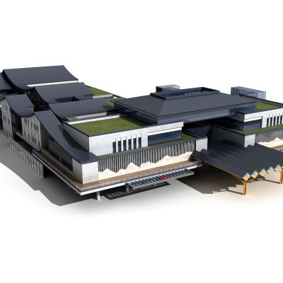 现代 新中式 场馆 会所 艺术公共建筑