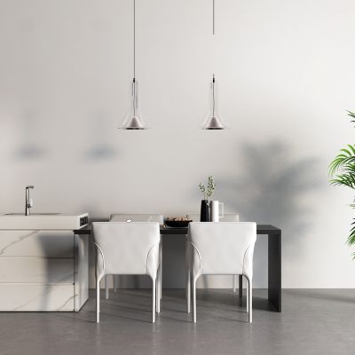 现代餐桌 吧台 落地空调 通顶门