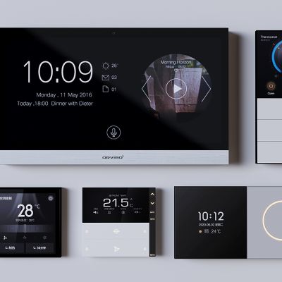 现代智能面板 可视面板 开关面板