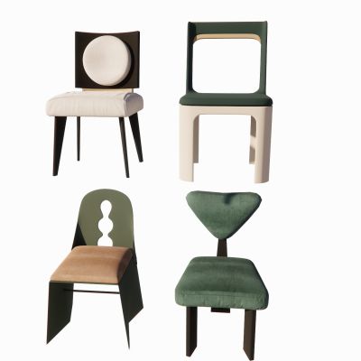 现代休闲椅组合单人椅单人沙发