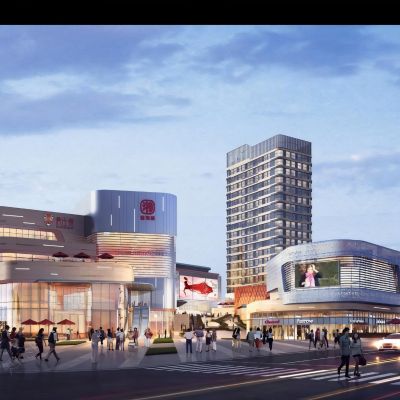 商业办公建筑景观