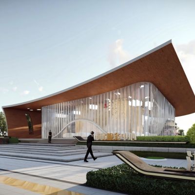 现代风格售楼部